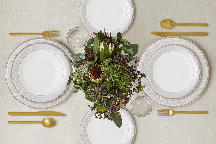 Чайный сервиз Амалия, 6 персон, 21 предмет, Emily