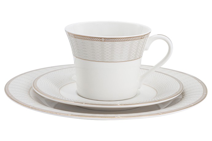 Чайный сервиз Амалия, 6 персон, 21 предмет, Emily