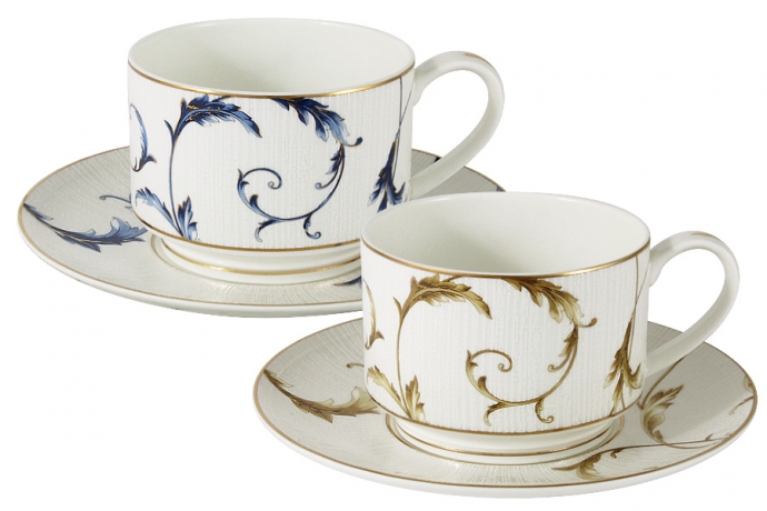 Чайный набор на 2 персоны "Элегия" Emily, 4 предмета