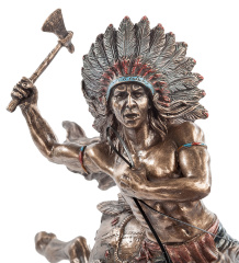 WS-441 Статуэтка "Индеец на коне"