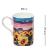 JK-299 Кружка "Подсолнухи" (Semi di Girasole Pavone)
