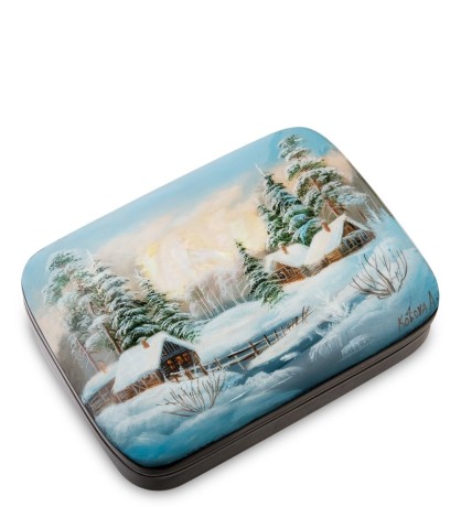 ШК-10/ 84-B Шкатулка "Зима" исп. Котова А.