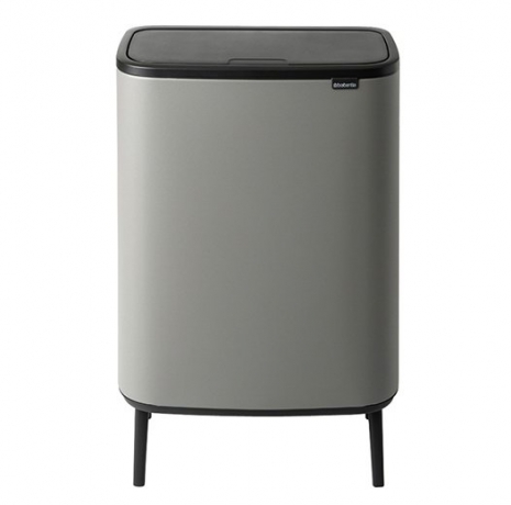 Мусорный бак Touch Bin Bo Hi (2 х 30 л), Минерально-серый Brabantia