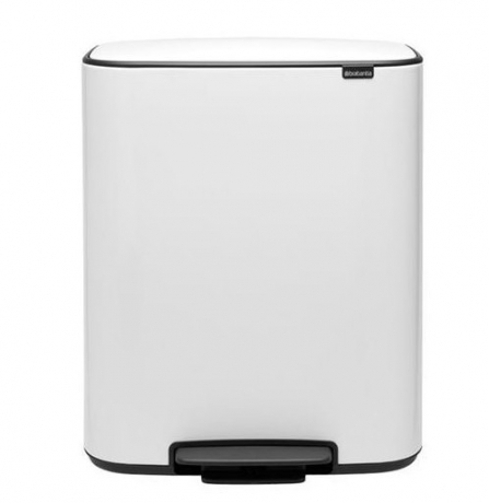 Мусорный бак Bo с педалью (2 x 30 л), Белый Brabantia