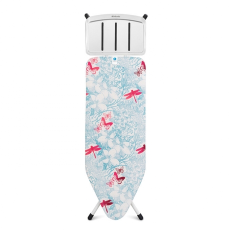 Гладильная доска 124х45 см. белый (С), Ботанический сад Brabantia