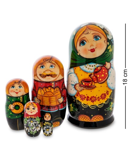 МР-24/ 35-C Матрешка 5м "Анастасия с чайником"