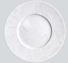 Тарелка десертная WHITE NATURE, 23 см. TAITU