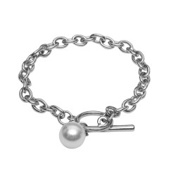 Браслет White Pearl Fiore Luna