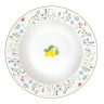 Тарелка суповая Цветы и лимоны, 21,5 см. Easy Life