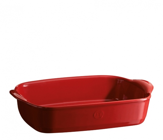 Малая прямоугольная форма для запекания Emile Henry, 29x19 см., 1,65 л. гранат
