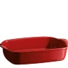 Малая прямоугольная форма для запекания Emile Henry, 29x19 см., 1,65 л. гранат