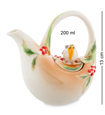 FM-40/ 3 Чайный набор "Пташка на падубе" на 2 персоны (Pavone)