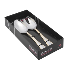 Набор для салата, 2 шт. IMPERO GOLD DECOR EME