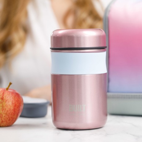 Термос для еды Built, 0.49 л, фиолетовый, Kitchen Craft