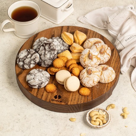 Тортовница дубовая, 32х4 см. Uneca