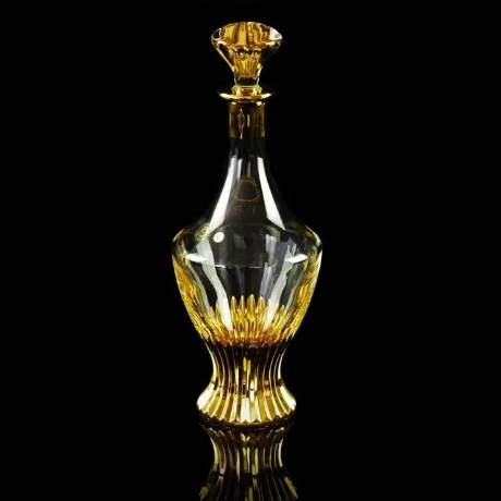 Графин, 0,85 л. H35 см. OPERA, хрусталь/декор золото24К