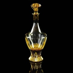 Графин, 0,85 л. H35 см. OPERA, хрусталь/декор золото24К