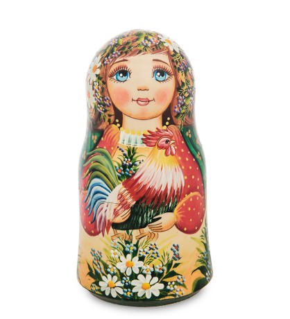 МР-16/ 7-B Матрешка 5м "Мария с петухом"