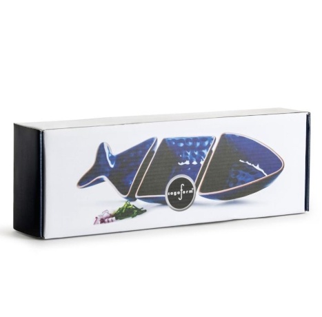 Менажница "Рыба", 30x10x4 см. синий, Kitchen SagaForm