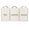 Набор емкостей для хранения чая, кофе, сахара, крем. LIVING NOSTALGIA Kitchen Craft