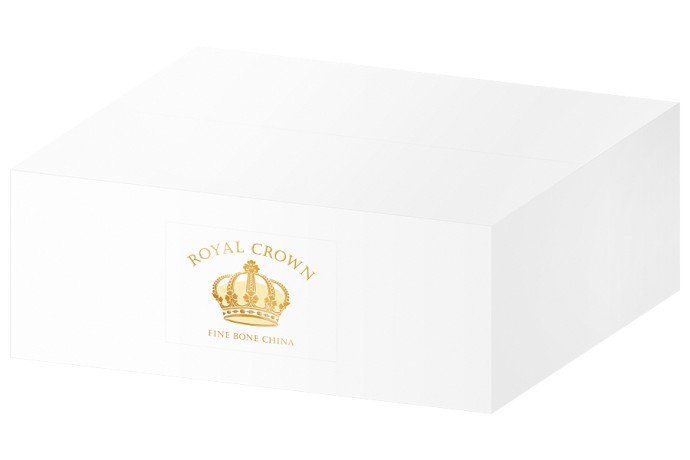 Обеденный сервиз Бабочки, 6 персон, 27 пр. Royal Crown