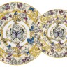 Обеденный сервиз Бабочки, 6 персон, 27 пр. Royal Crown