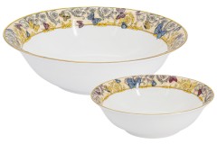 Обеденный сервиз Бабочки, 6 персон, 27 пр. Royal Crown