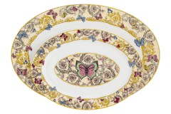 Обеденный сервиз Бабочки, 6 персон, 27 пр. Royal Crown