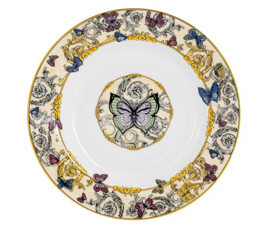 Обеденный сервиз Бабочки, 6 персон, 27 пр. Royal Crown