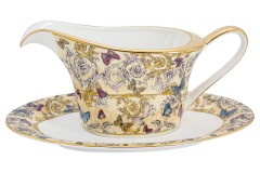 Обеденный сервиз Бабочки, 6 персон, 27 пр. Royal Crown