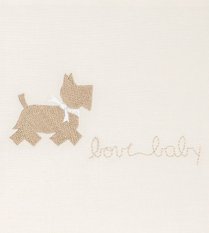 Детское постельное белье "СОБАЧКИ", 100x140+40х60+130х75х25 см. экрю, BOVI