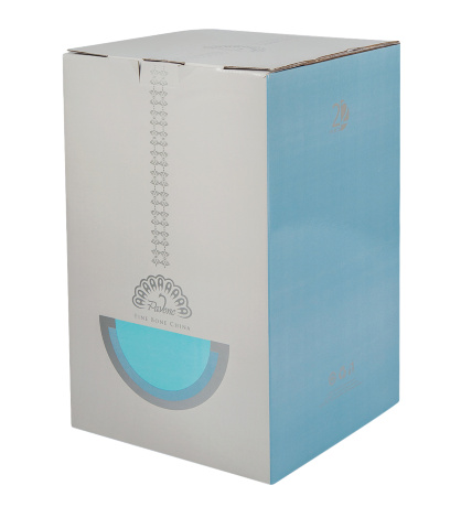 JK- 99 Чайный сервиз 22 пр. на 6 перс. "Песня Мотылька" (Canzone Falena Pavone)