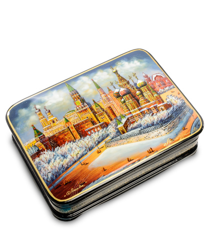 ШК-55/ 86 Шкатулка "Москва" исп. Ильин А.
