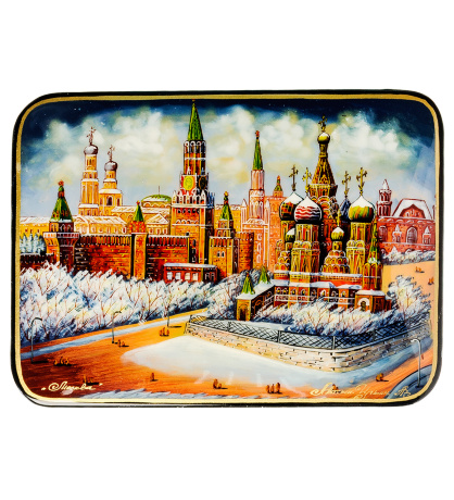 ШК-55/ 86 Шкатулка "Москва" исп. Ильин А.