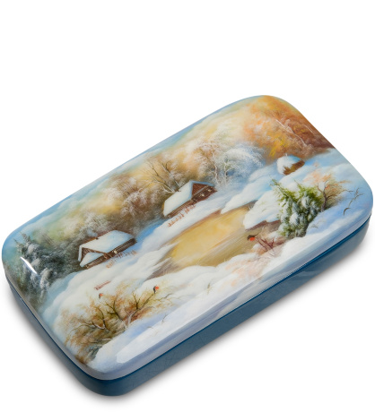 ШК-20/21-A Шкатулка "Зима" исп. Стриж К.