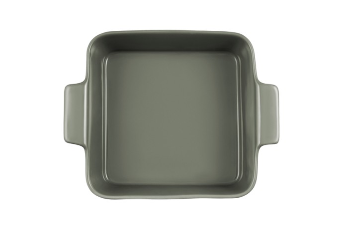 Форма для запекания, 24 см, фарфор P, квадратная, серо-зеленая, Indulgence Maxwell & Williams