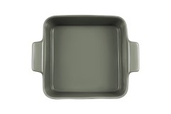 Форма для запекания, 24 см, фарфор P, квадратная, серо-зеленая, Indulgence Maxwell & Williams