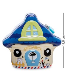 BX- 53/1 Металлическая копилка "Пряничный домик"