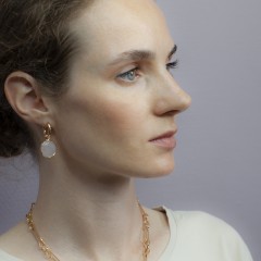 Серьги ROSE QUARTZ