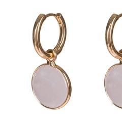Серьги ROSE QUARTZ