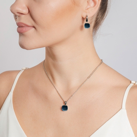 Колье Firenze london blue 400024.1 BL/S Qudo