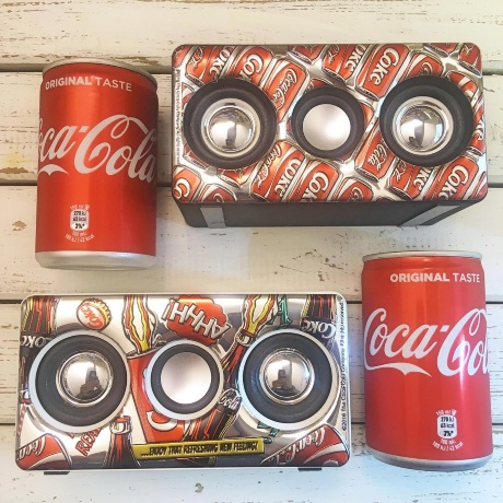 Беспроводной усилитель звука д/смартфона Coca-Cola Argenesi