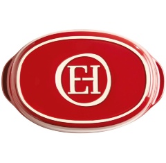 Форма для запекания овальная, цвет гранат, 34,5 см. Emile Henry