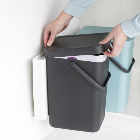 Встраиваемые мусорные ведра Sort & Go (2 x 12 л), Мятный/серый Brabantia