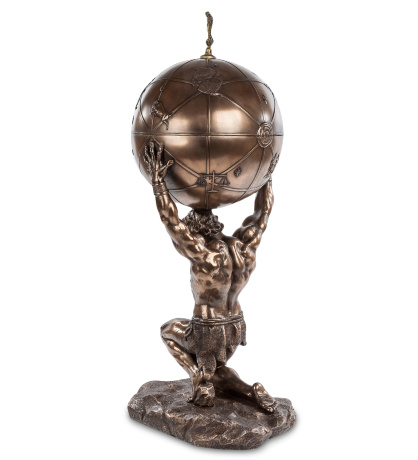 WS-604 Статуэтка-шкатулка "Атлас"