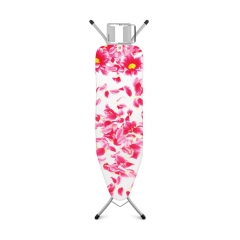 Гладильная доска 124х38 см (B), Розовый сантини, металик Brabantia