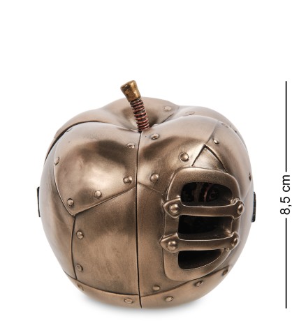 WS-1069 Часы настольные в стиле Стимпанк "Яблоко"