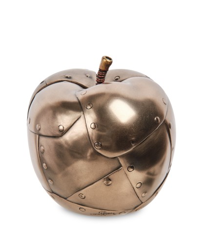 WS-1069 Часы настольные в стиле Стимпанк "Яблоко"