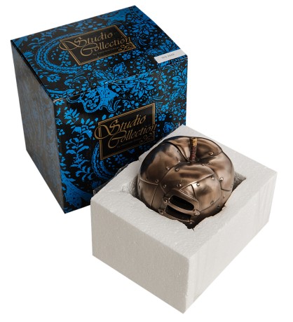 WS-1069 Часы настольные в стиле Стимпанк "Яблоко"