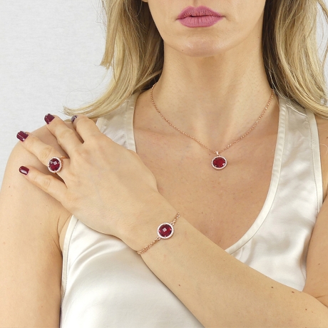 Колье XGR651RS R/RG Boccadamo